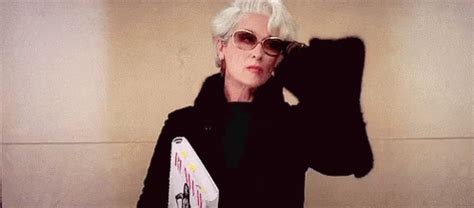 the devil wears prada gif fashion montage|miranda devil wears Prada gif.